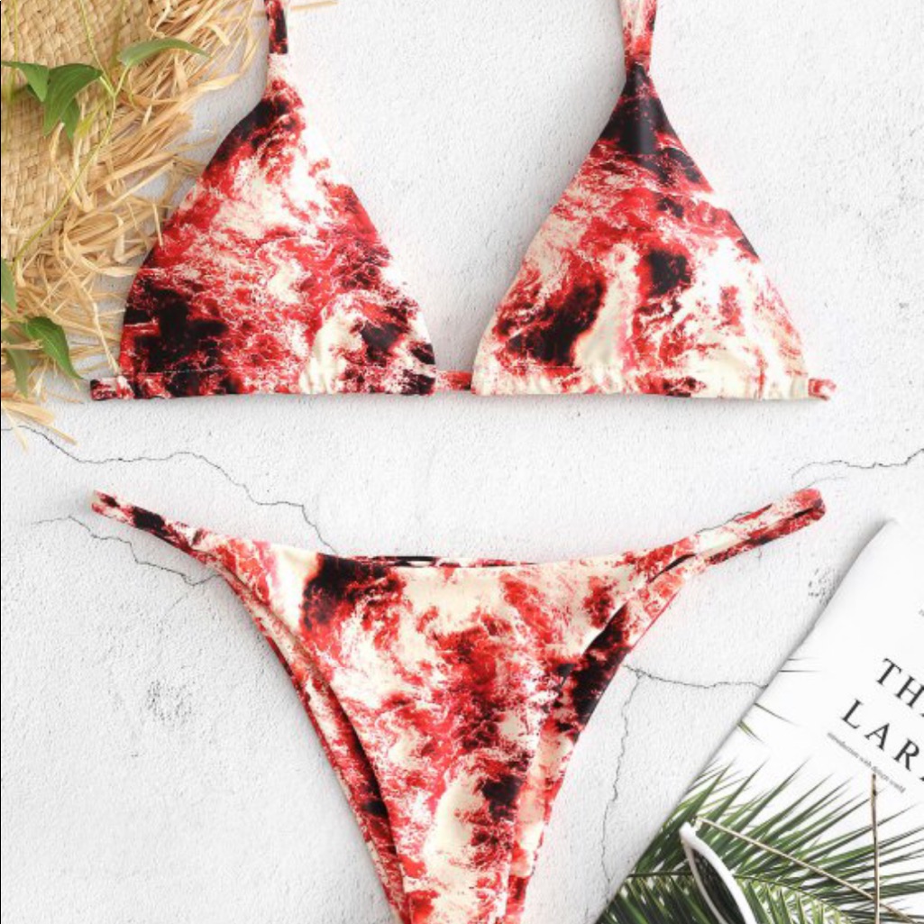 Sexy Abstract String Bikini